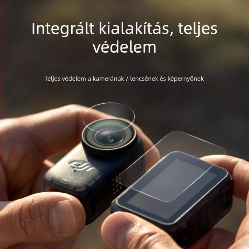DJI Osmo Nano képernyővédő AR film Osmo Nanohoz — Anyag: Pterylene glycol, Testreszabható logó, Tartalmaz AR filmet, tartozék táska és csomagolás
