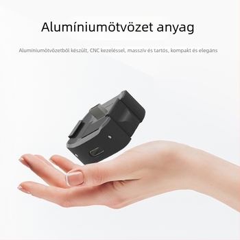 Töltőalj DJI Osmo Pocket 3-hoz – kettős interfész, alumíniumötvözet, modell PU897, Puluz Fat Cow