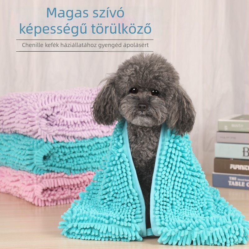 Ta-da Bear Chenille nedvszívó törölköző kutyáknak