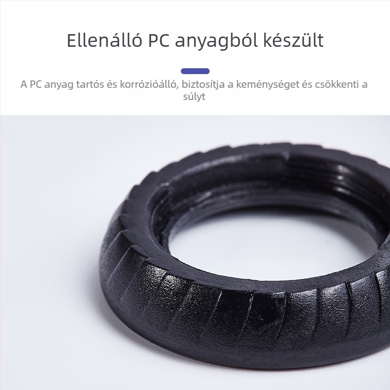Objektívvédő Insta360 GO Ultra számára; Anyagok: üveg és műanyag; Kompatibilis az Insta360 GO Ultra-val; Testreszabható logó; Csomag tartalma: kerek csavar és alap