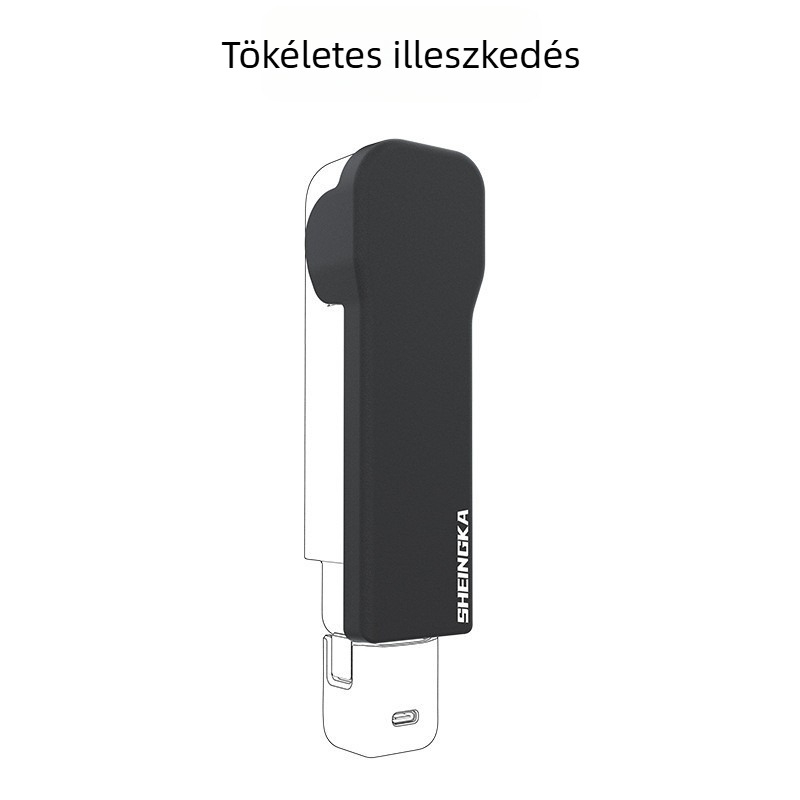 Sheingka ABS védőtok DJI Pocket 3-hoz, kompatibil a Pocket 3-mal, tartalmaz oldalsó fedelet