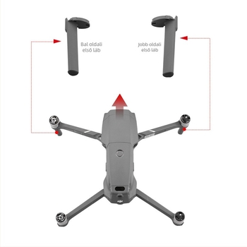 Brdrc Elülső Tripod Burkolat Mavic 2 Pro/Zoom-hoz, Plast, Termékkód Ewb8080_1, Csomag: 1 Elülső Láb