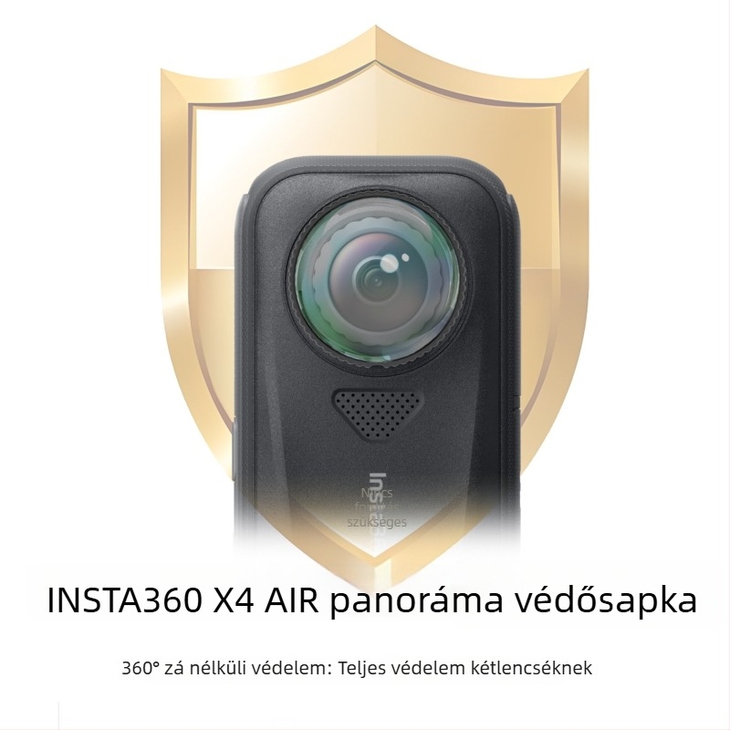 Insta360 X4 Air panoráma lencse védőfedél – edzett üveg, üveg/plasztik konstrukció, modell A-ysx4a-bhj, márka Love xiaou, raktáron