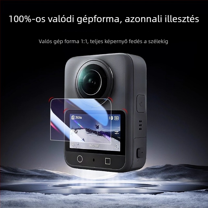 DJI Osmo 360 AR anti-reflexiós védőfilm, méret 52×39 mm, 96%-os fényáteresztés