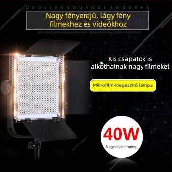 ST-660 LED világítás fotózáshoz – mikrofilmes felvételek, esküvős interjúk, reklámfelvételek és filmes/televíziós világítás