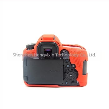 Szilikon tok Canon EOS 6D Mark II DSLR-hez, ütésálló és kopásálló védelem, OEM gyártás