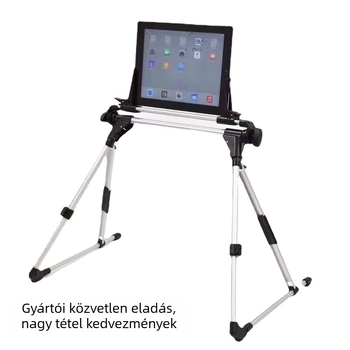 Shengpeng 201 Összecsukható táblagép-tartó – kompatibilis iPad, iPhone generációk és iPod touch 2/3/4, 550 g