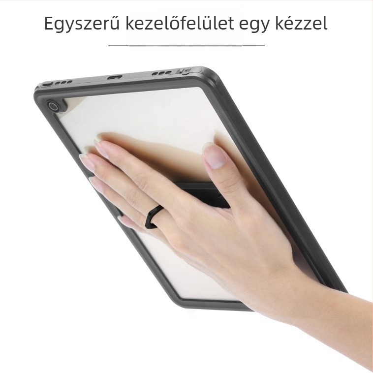 Ragasztó gyűrűs tabletatartó iPadhez – játékhoz és olvasáshoz, emelő típusú asztali tartó