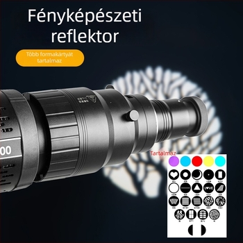 Spotlight professzionális fotózáshoz – Spotlight modell, általános használat, állítható fényerő, külső tápegység nélkül