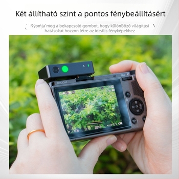 Meidaliang F20 Kamera vaku, E-14 fej, 6500K, állítható fényerő, független energiaellátás