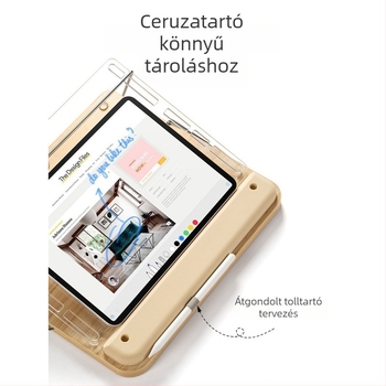 iPad rajzállvány, 2. generáció, szög-állítható, tömörfa asztali állvány online tanuláshoz