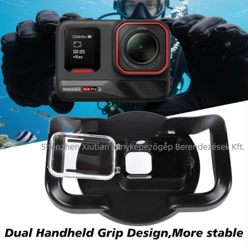 Shadowstone Insta360 Ace Pro 2. generációs zászlóshajó akciókamera motorkerékpárok és kültéri síeléshez (Anyag: ABS akril; Modell: 360 Ace Pro 2; Utólagos szolgáltatás: Nemzeti garancia; Készlet: raktáron)