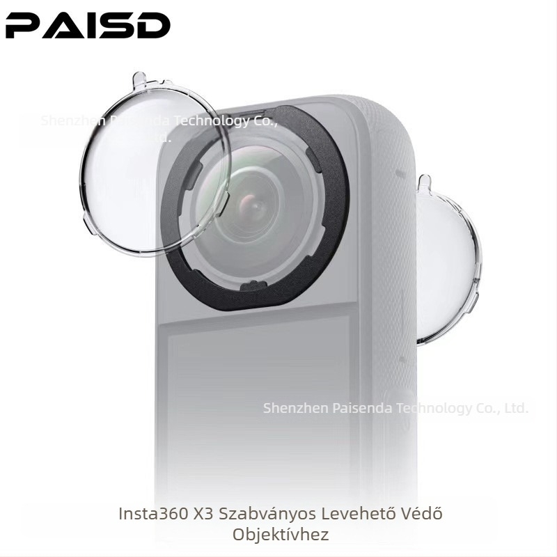 Kihajtható objektívvédő Insta360 X3-hoz – PAISD panorámás kamera objektívvédő