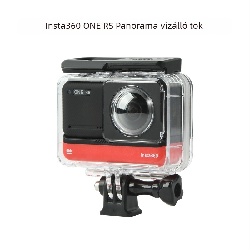Insta360 One RS panorámás vízálló védőház – kettős lencse védelem, anyag PC2805, testreszabható logó