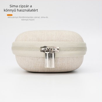 UJM Kamera szűrő tároló készlet — 8 darabos kör alakú szűrőtok, lencsevédelem, merev doboz