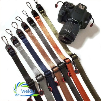 Fényképezőgép vállpánt gyorskioldóval, állítható, nylon modell 750D, 6 csat, teherbírás 10–20 kg, kompatibil Nikon/Canon/Sony/Mirrorless