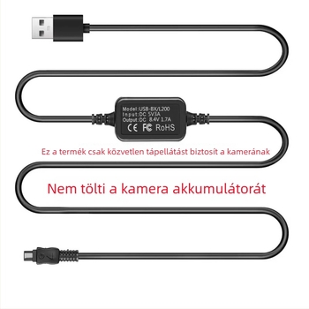 AC-L200 USB adapter Sony DV kamera – Tápellátás és Töltőkábel, Standard csomagolás
