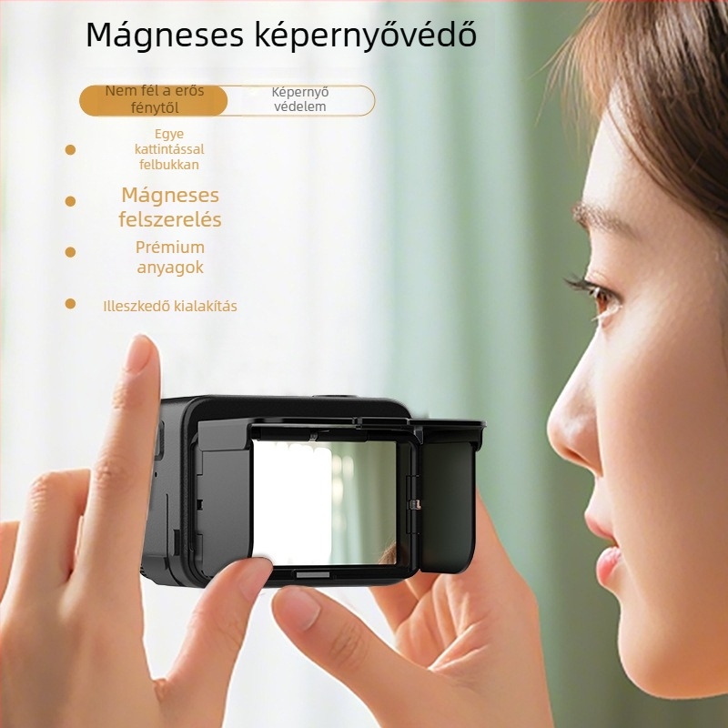 Összecsukható képernyővédő Insta360 Ace/Ace Pro/Ace Pro 2-hez — tükröződésmentes és tükröződés elleni bevonat | Márka: sheingka