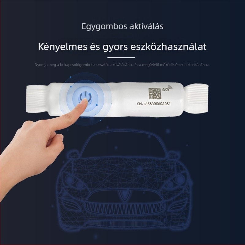 Autó GPS helymeghatározó és víztartály nyomkövető, vízálló, vezeték nélküli, ultra hosszú készenléti üzemmód