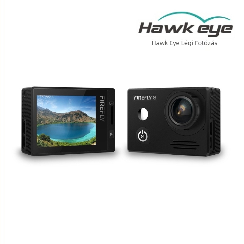 Feizhong vízálló burkolat Firefly 6/7S/8/8S/8SE sportkamerához – műanyag test üveg porttal, kézzel készült