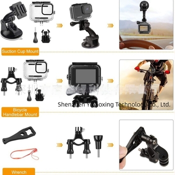 GoPro Hero 9–13 kiegészítő készlet | Anyag: műanyag és ötvözet | Kompatibilis: GoPro Hero 9–13