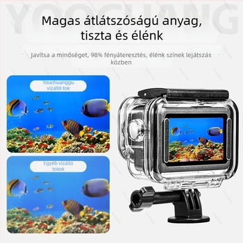 DJI Action6 vízálló védőtok — akril, 60 m mélység