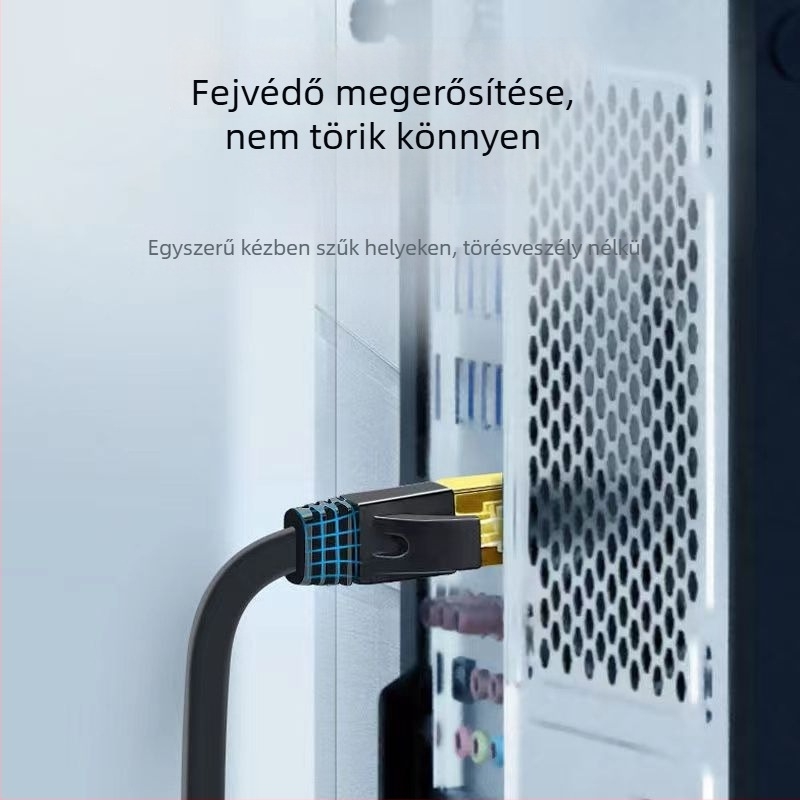Cat6 sík Gigabites hálózati kábel USB interfész - réz vezető, koaxiális típusú kábel