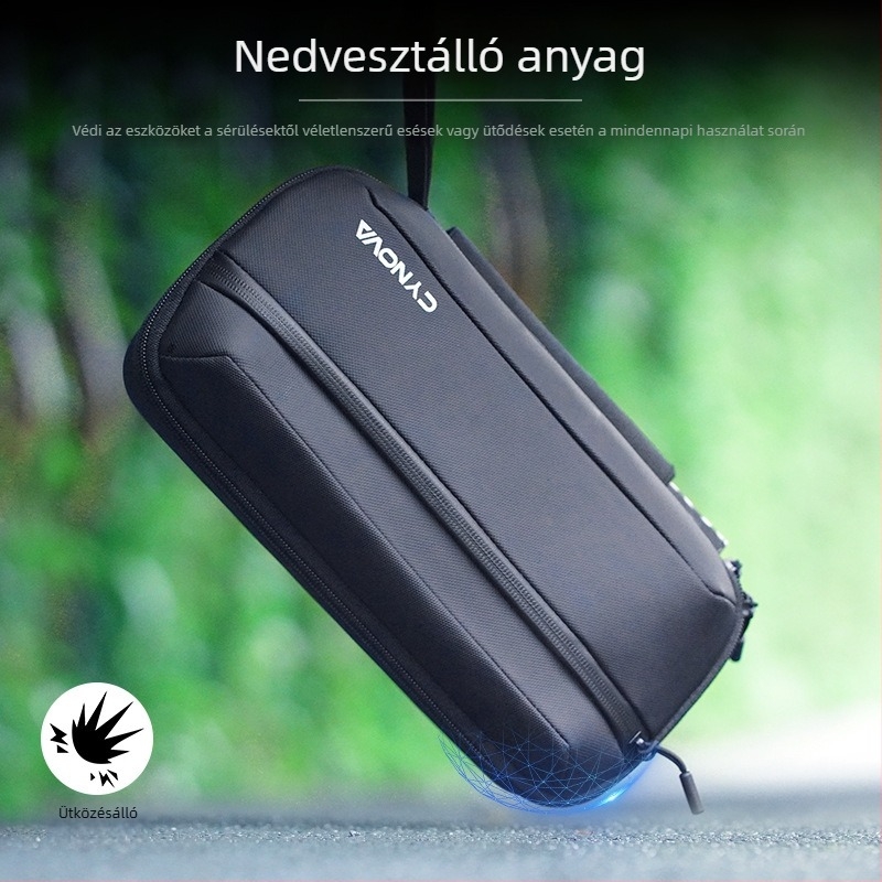 Cynova Insta360 X5 hordtáska, vízálló, karcolás- és ütésálló, esésvédelmi kialakítás, 900D anyag flanel belsővel