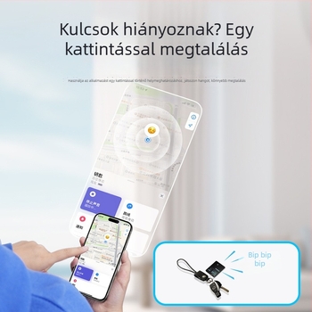 MOMAX BR8 anti-vesztés elleni nyomkövető eszköz Apple iOS-hez, 100 mAh, 11 g