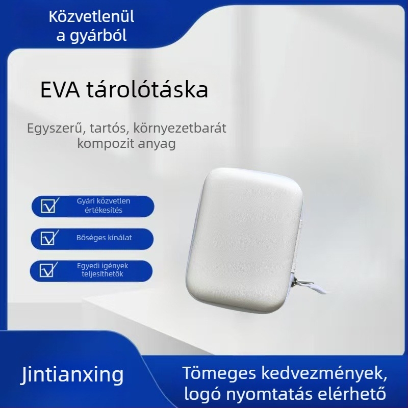 Mini hordozható keményhéjú PU vízálló tok kompakt tükrő nélküli digitális fényképezőgéphez, EVA tok