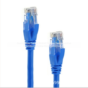 Cat5 Ethernet-kábel, 8-vezetékes, routerhez, csavart érpár, hossz 1/3/5/20/25/30/40/50 m