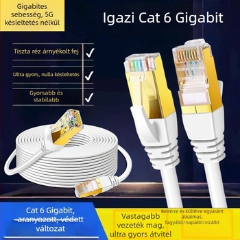 USB Category 6a koaxiális hálózati kábel ADSL-hez