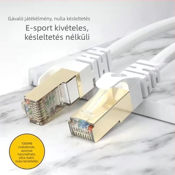 USB Category 6a koaxiális hálózati kábel ADSL-hez