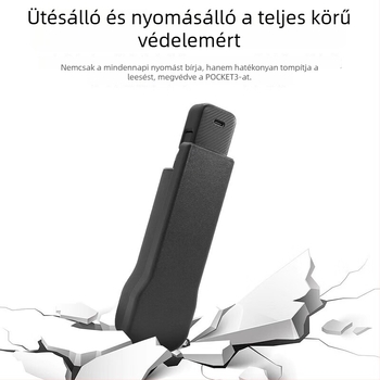 Biaz Js23 DJI Pocket 3 védőtok kameraképernyővédővel és tartóval, ütésálló és karcolásálló