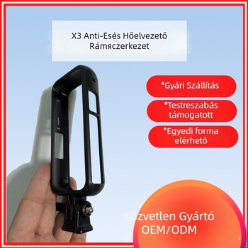 TOPLING műanyag védőkeret Insta360 One X2/X3-hoz – panorámás akciókamera védőkeret, kompatibilis az X2/X3-mal, logó nyomtatás támogatott.