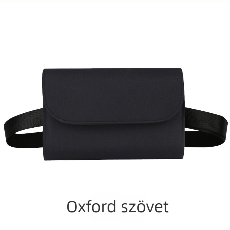 Női övtáska LOGÓval, üzleti utazási stílus, PU anyagból, keresztpántos kialakítás, mindennapi használatra; kapacitás: készpénz, iPhone 5,5-ig, toll.