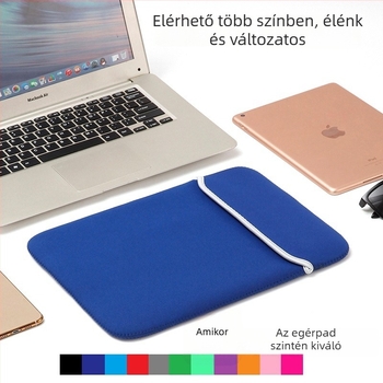 Tabletta és laptop védőtok | neopren anyag; vízálló és kopásálló; zárt nyitás; bevezetés nyár 2025; üzleti útokra alkalmas