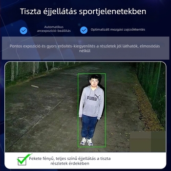 Seetong kültéri színes éjjellátó biztonsági kamera, 1080P HD