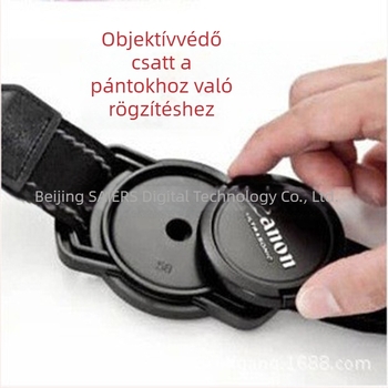 Wolfgang objektív sapka anti-lost csattal, 52 mm, univerzális