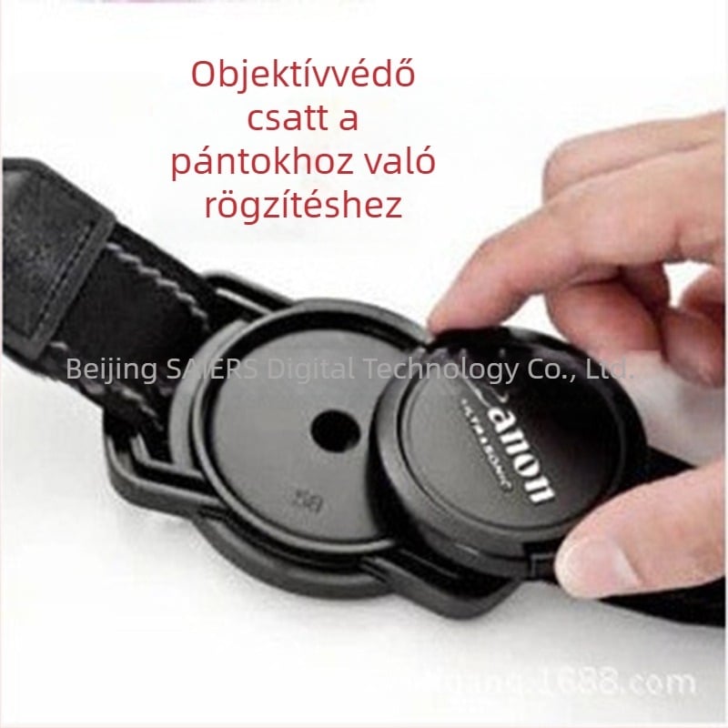 Wolfgang objektív sapka anti-lost csattal, 52 mm, univerzális
