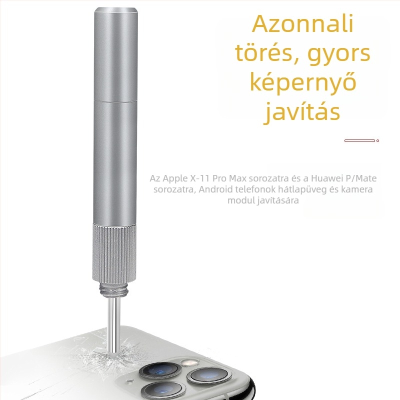 Teriga TE-792 mobiltelefon kijelzőfelnyitó toll, a kamera hátoldali üvegének és a fő kijelző eltávolításához