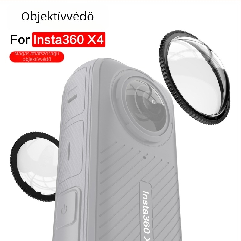 Insta360 X4 forgó objektívvédő sapka (PC) IN95, anti-fog, anti-scratch, anti-cut