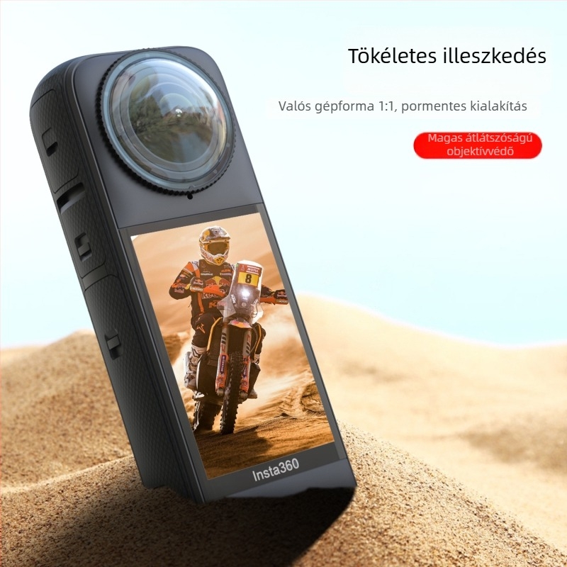 Insta360 X4 forgó objektívvédő sapka (PC) IN95, anti-fog, anti-scratch, anti-cut