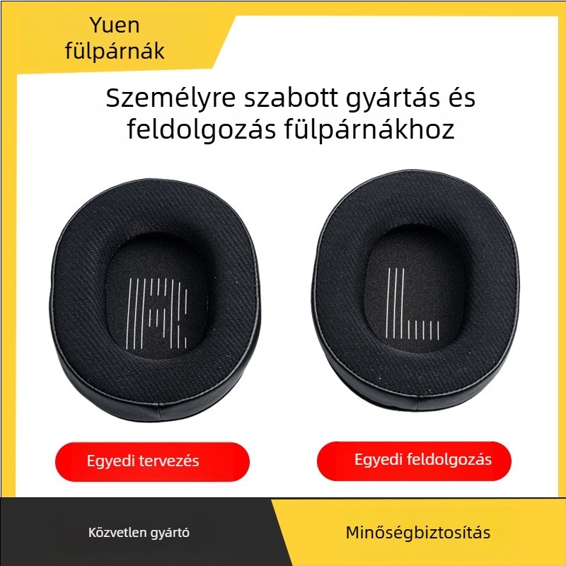 Személyre szabható fülvédő hallgatókhoz, légáteresztő hálós memóriahab, nyomtatható, kényelmes viselet, zajszigetelés