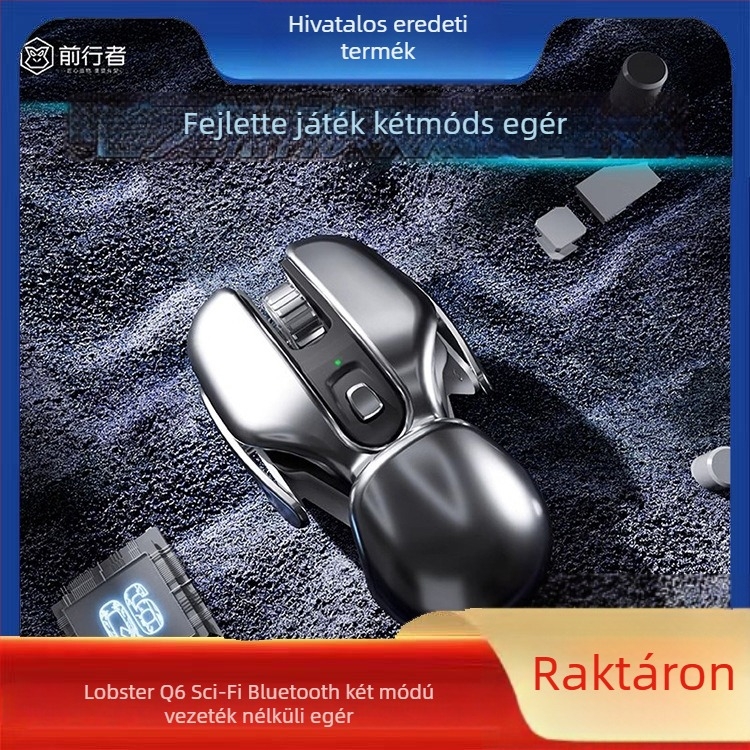 Pioneer Q6 vezeték nélküli egér, 2.4G USB, 1600 DPI