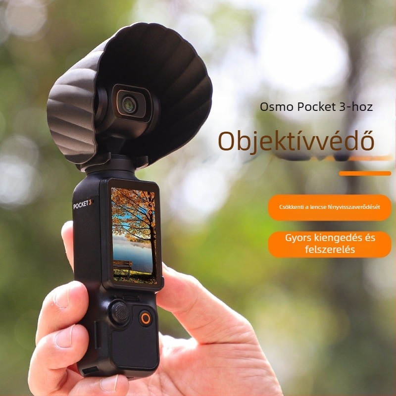 Objektív napellenző és gimbal védelem Osmo Pocket 3-hoz - Op3-zg765, Kompatibil Osmo Pocket 3, Anyag: Műanyag