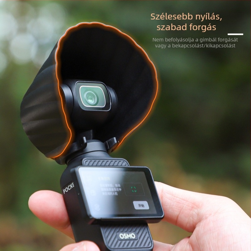 Objektív napellenző és gimbal védelem Osmo Pocket 3-hoz - Op3-zg765, Kompatibil Osmo Pocket 3, Anyag: Műanyag