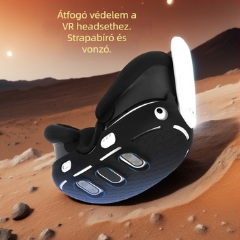 Szilikon védőtok Meta Quest 3-hoz – esésálló, mosható, kompatibil Meta Quest 3-mal