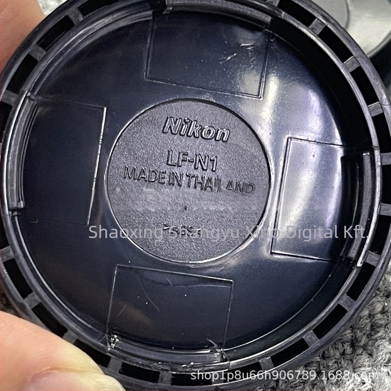 Nikon Z-mount test- és hátsó objektív sapka készlet; kompatibilis a Z50, Z6, Z7, Z6II és Z7II gépekkel