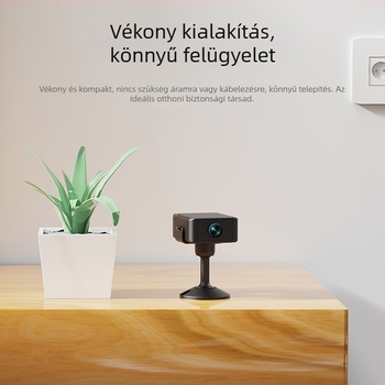 Beltéri HD biztonsági kamera infravörös éjszakai látással, 2K felbontás, 2.4 mm-es objektív, 0,001 lux minimális megvilágítás, mozgásérzékelés, IR tartomány 6–8 m